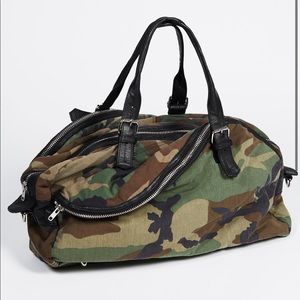 PELECHECOCO Camo Duffle Bag RARE